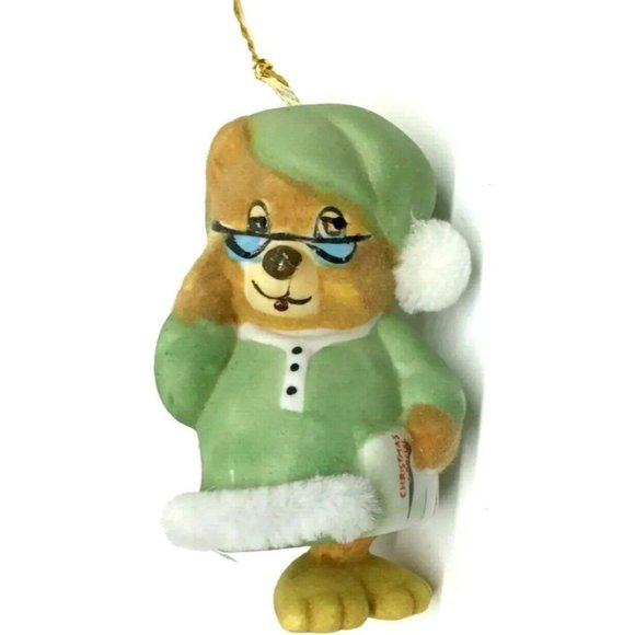 Jasco Vintage Porcelain Bisque Soft N Snoozy Chimer Ornament Hanging Vintage NIB - Picture 8 of 16